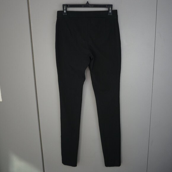 New Rag & Bone Rebecca Zip Vent Slim Fit Mid Rise Pants in Black size 4 - Picture 9 of 16